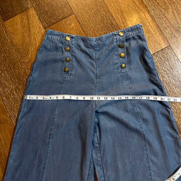 *SOLD* Abercrombie and Fitch Wide Leg Sailor Style Pants - Picture 14 of 14